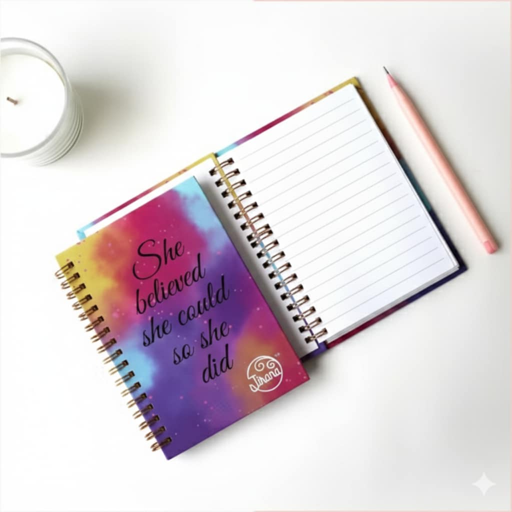 Believe Mini A6 Spiral Notebook - Image 2